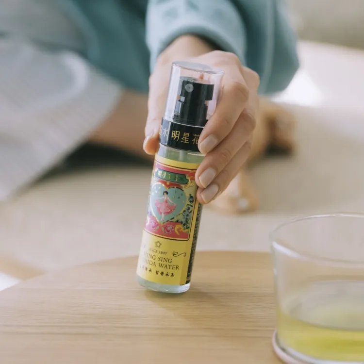 日本明星花露水